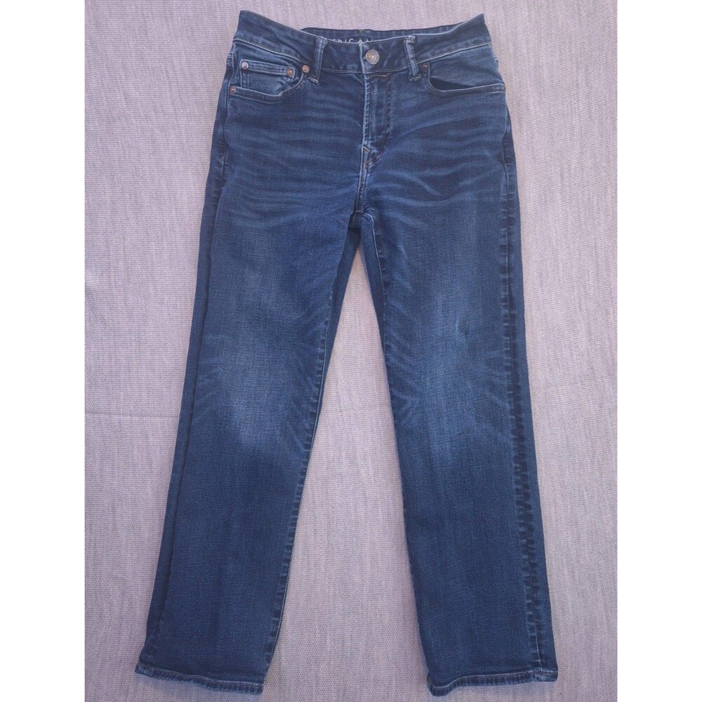 American Eagle Jeans Mens 30x30 Original Boot Cut Dark Wash Casual y2k Workwear